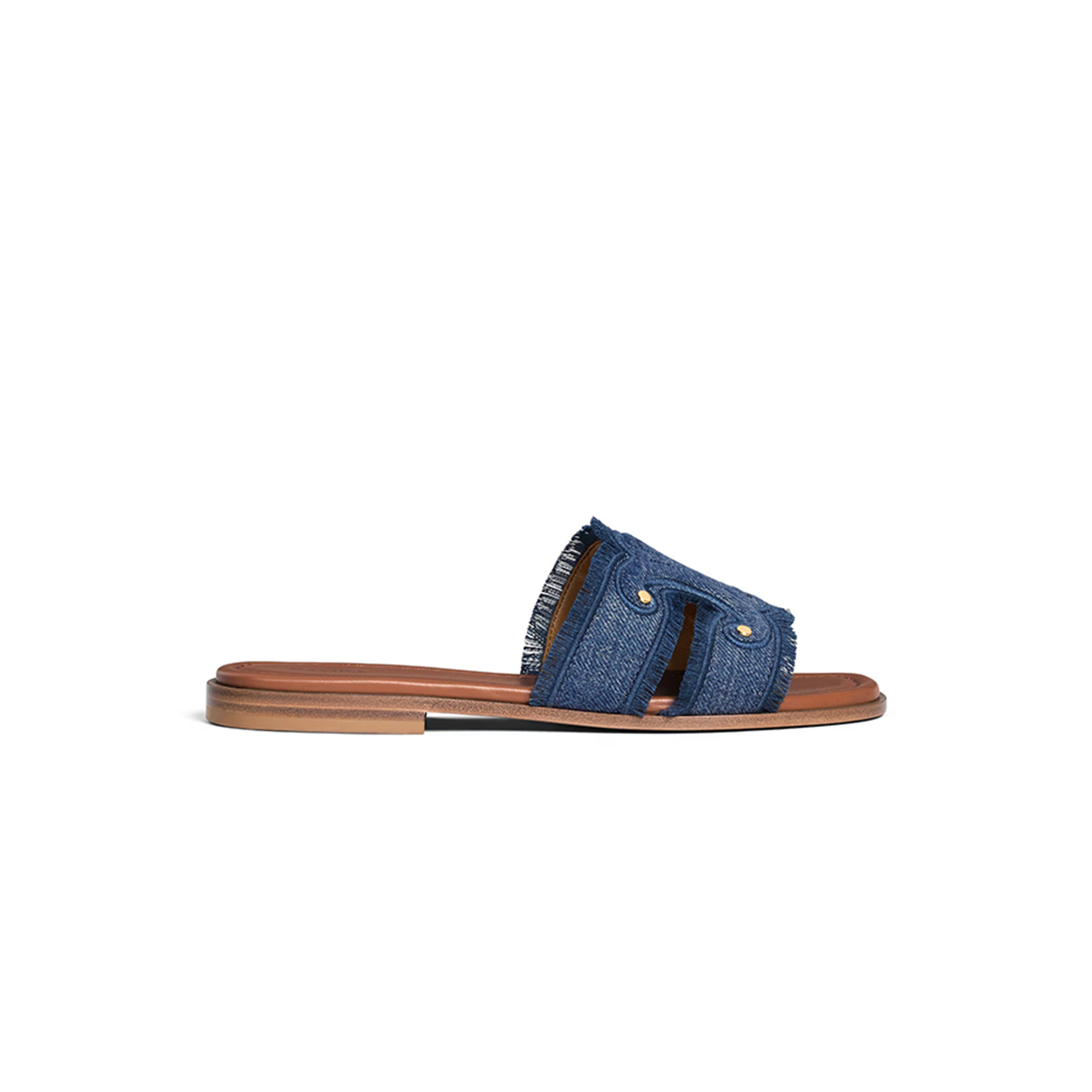 ce**e marina fringed mule in De*1m 362675022c.07bl